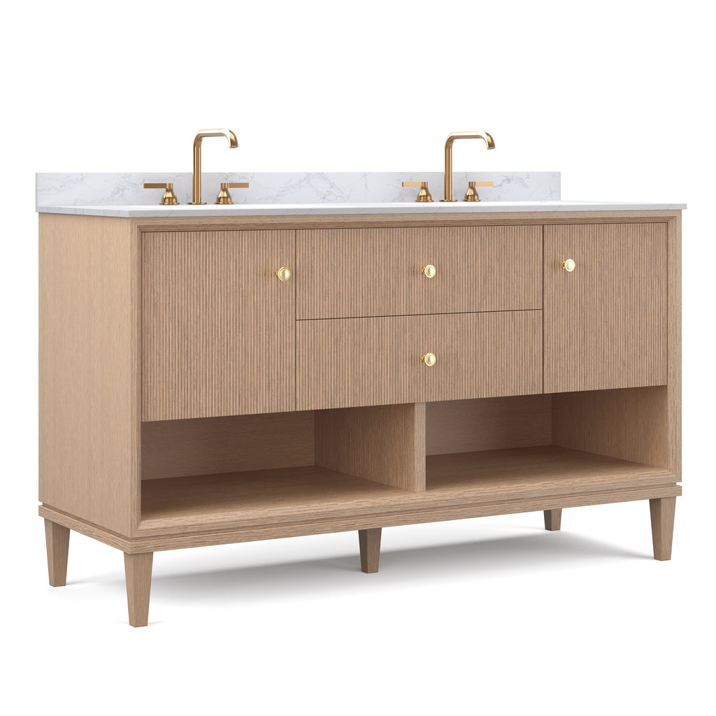 Pienza 60'' Double Bathroom Vanity