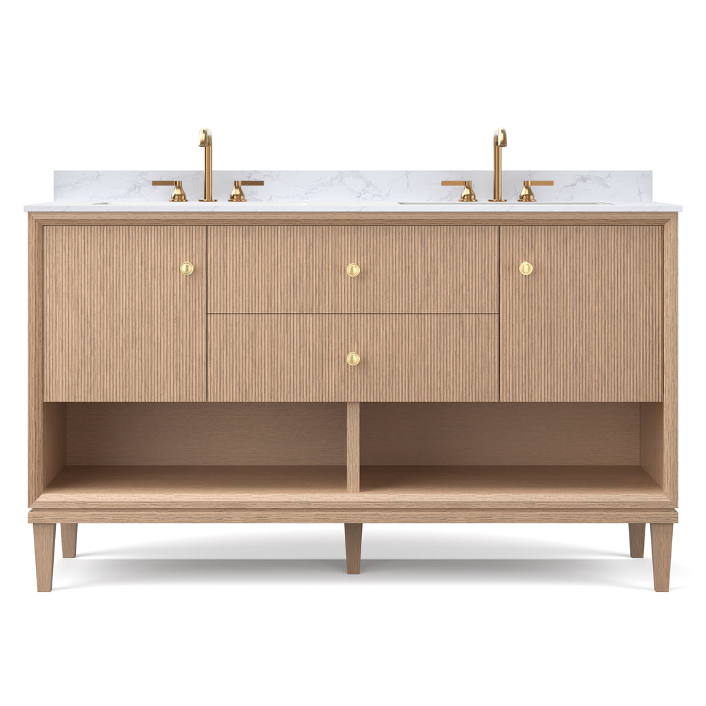 Pienza 60'' Double Bathroom Vanity